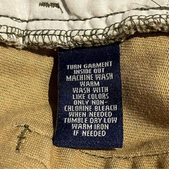 Chaps Women's Jeans Green and tan Paisley Size 4 - Picture 8 of 9